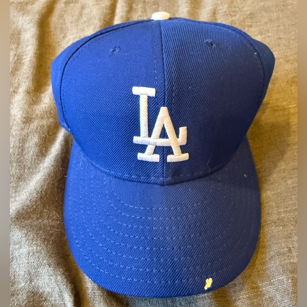New Era Mens 7 Royal Blue LA Dodgers Cap